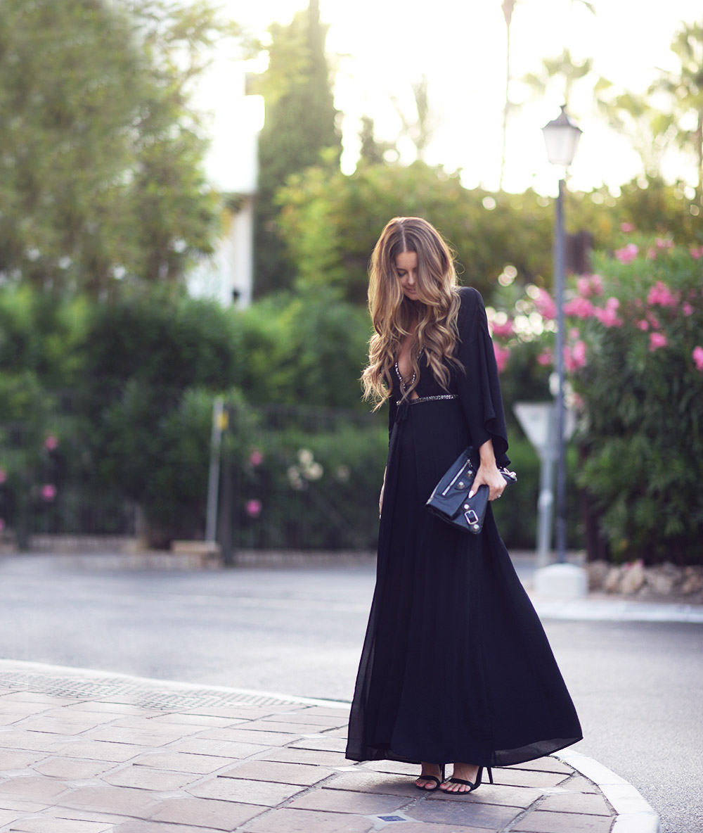 Maxi dress outfit