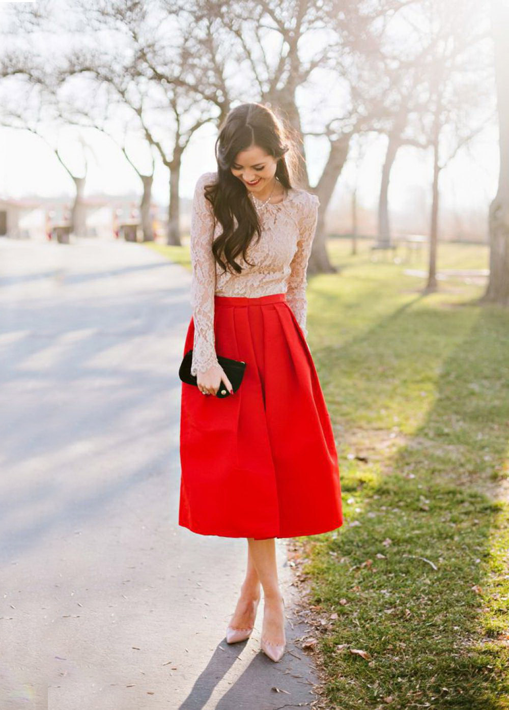 Red summer outfit ideas