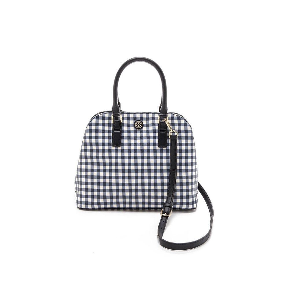 gingham handbag