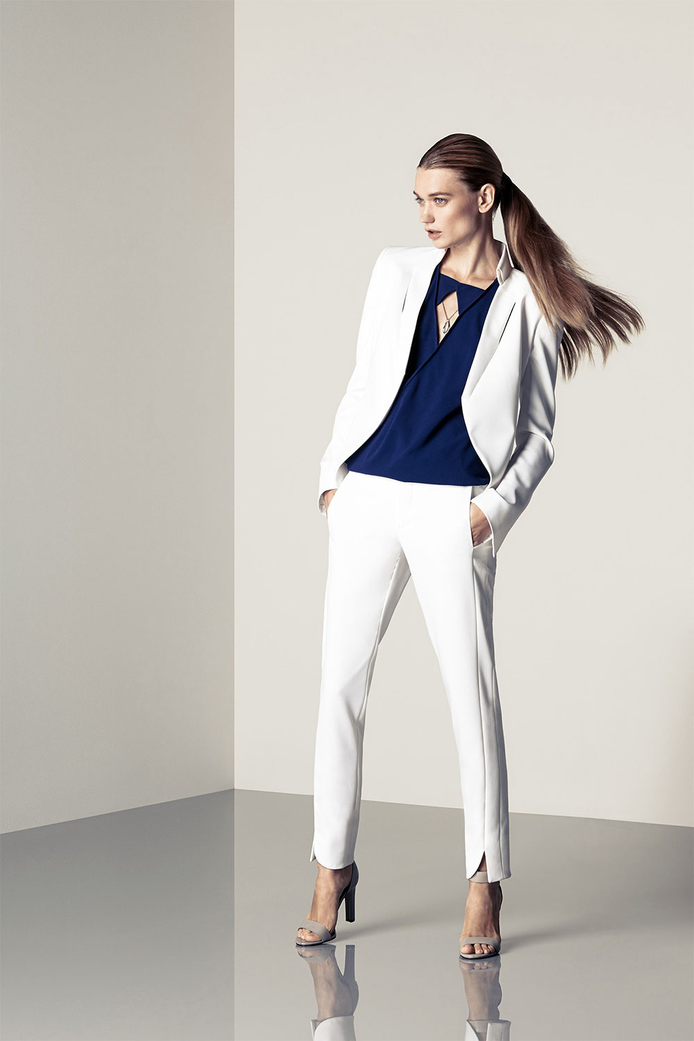 pant suit office outfit