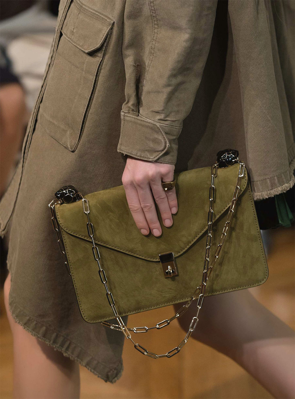 valentino green handbag