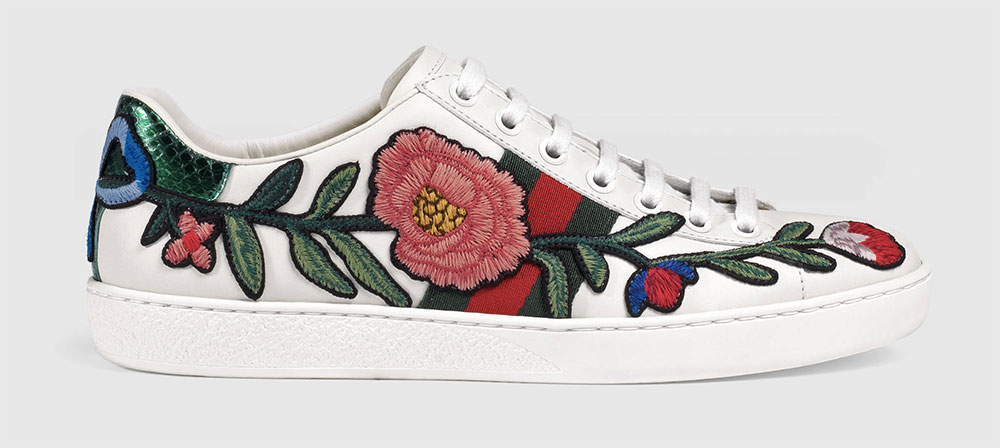 embroidered shoes