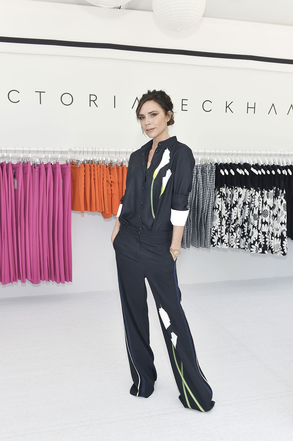 victoria beckham fashion event outfit