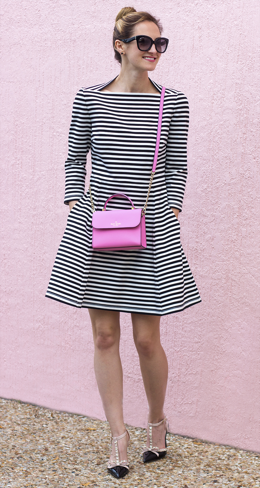 striped dress