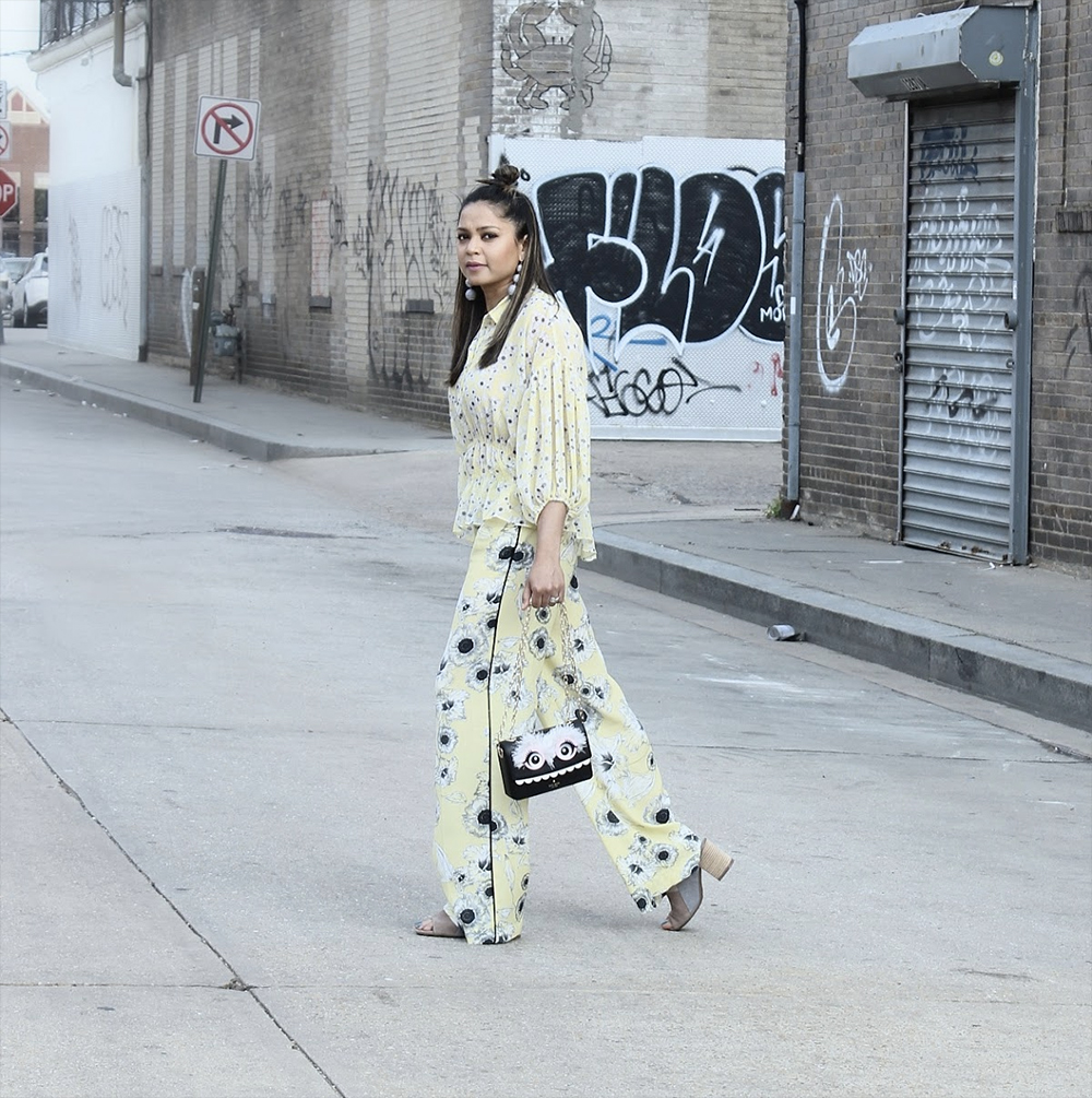 floral outfit