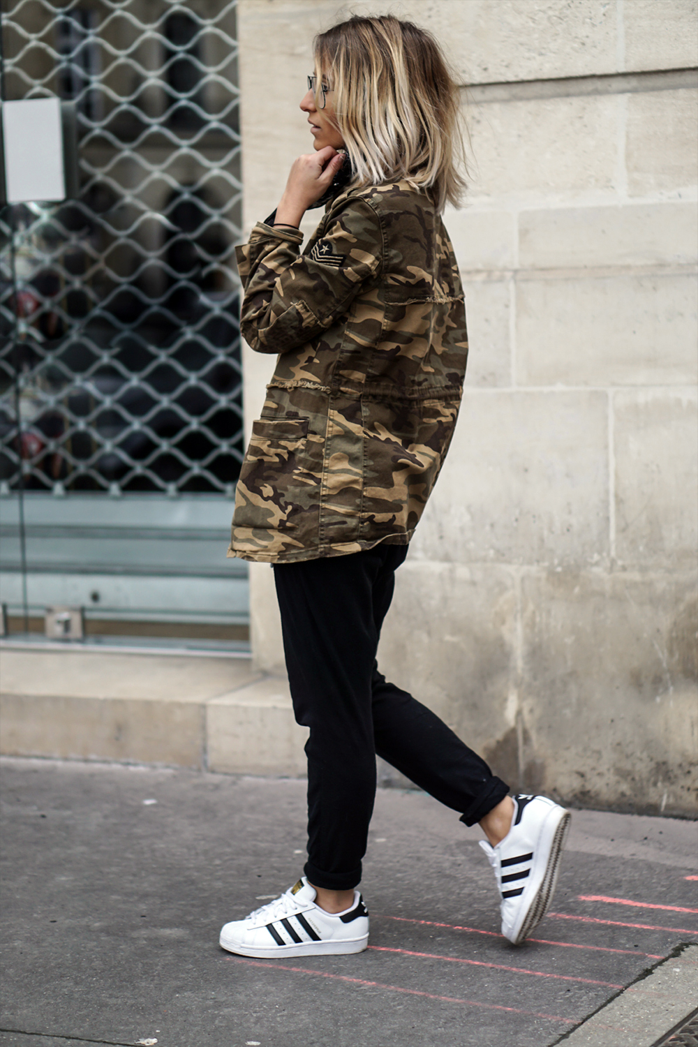 camouflage outfit