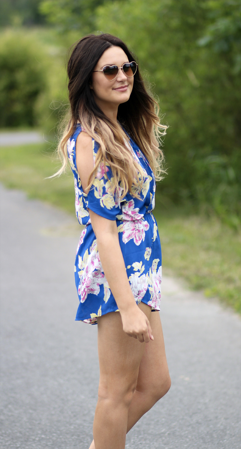 floral dress outfit