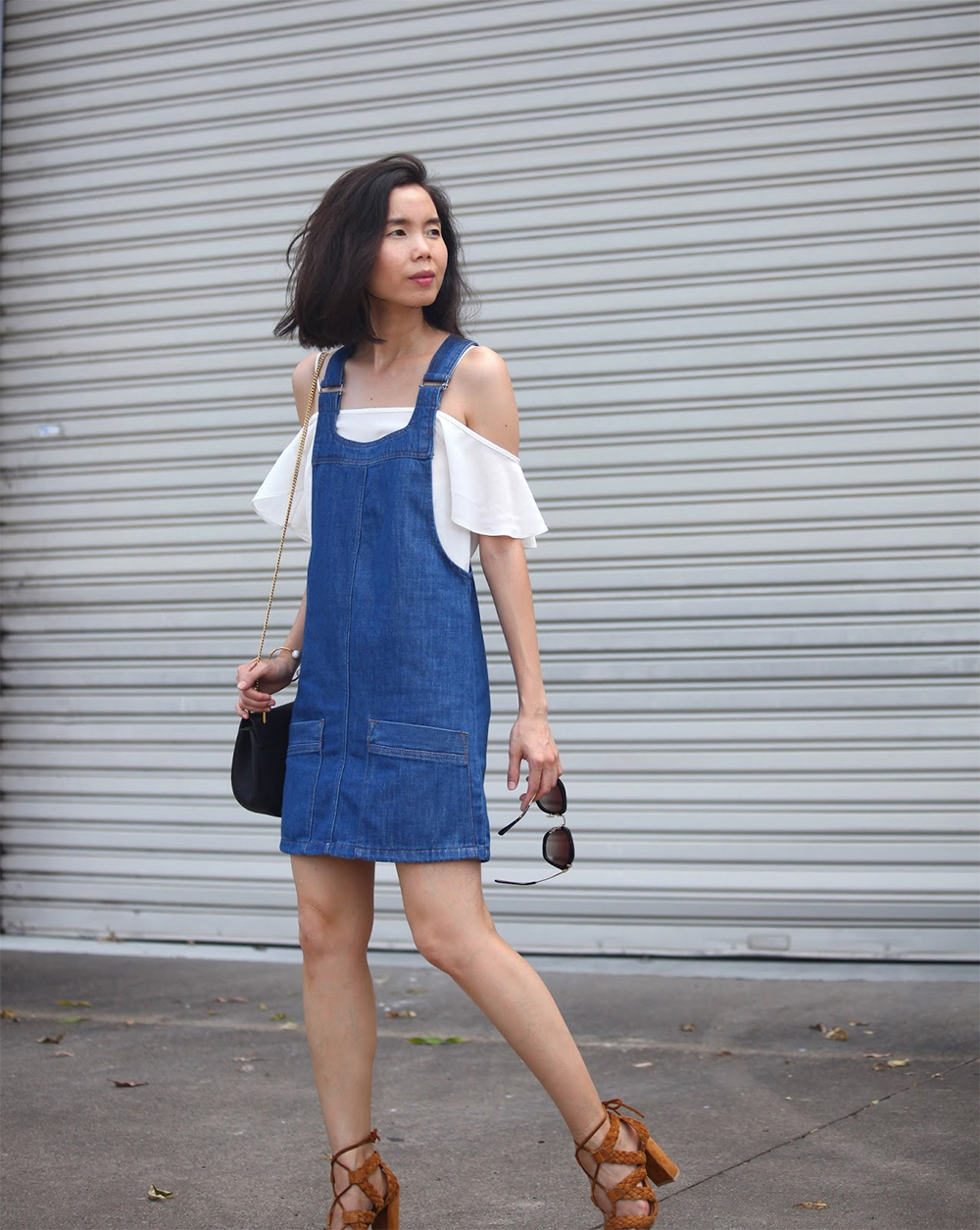 pinafore dress