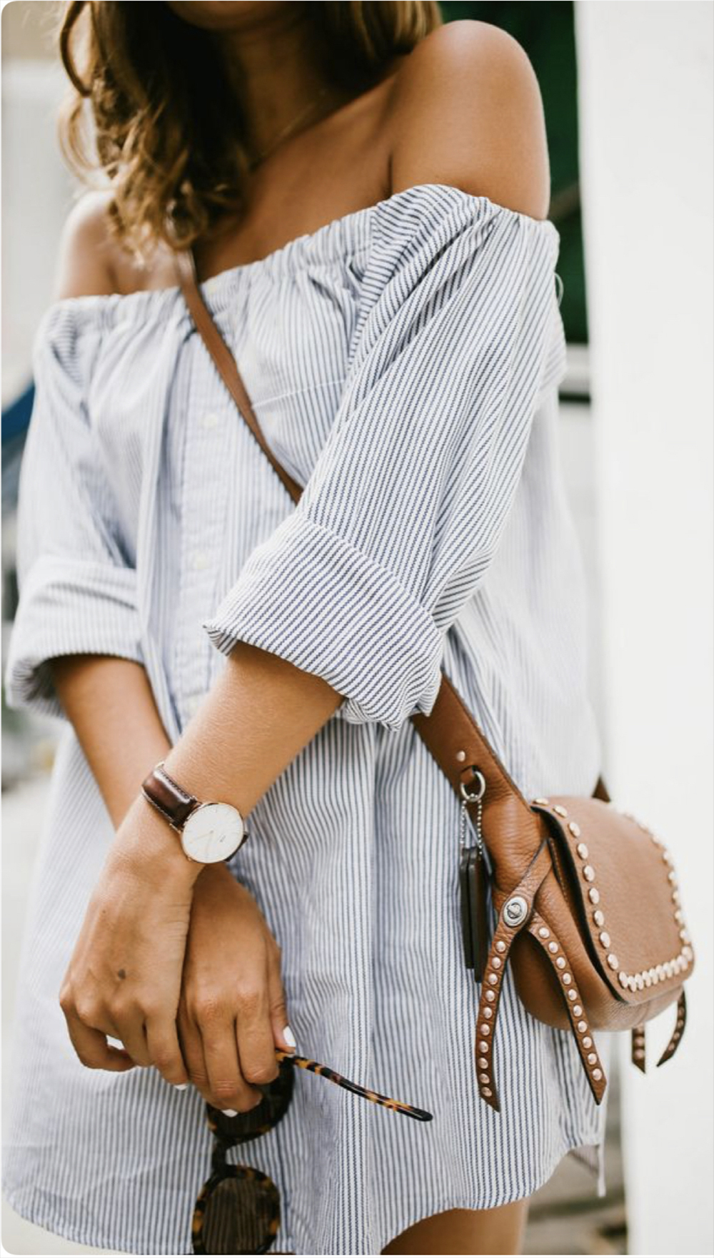 striped dress