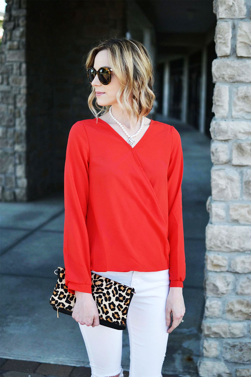 red and white outfit ideas