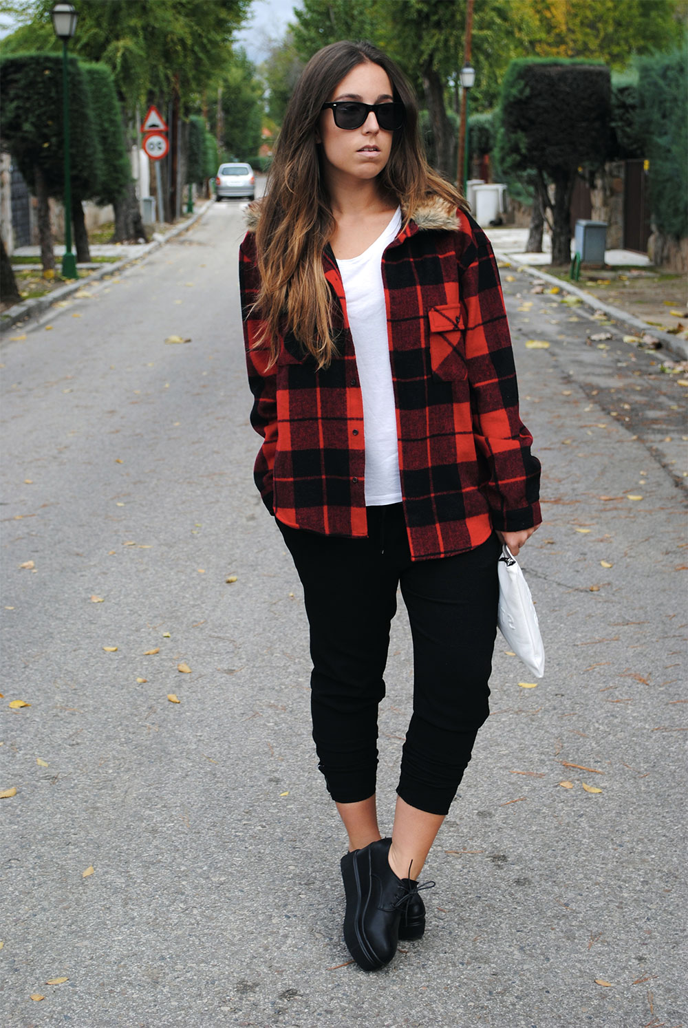 checkered shirt outfit