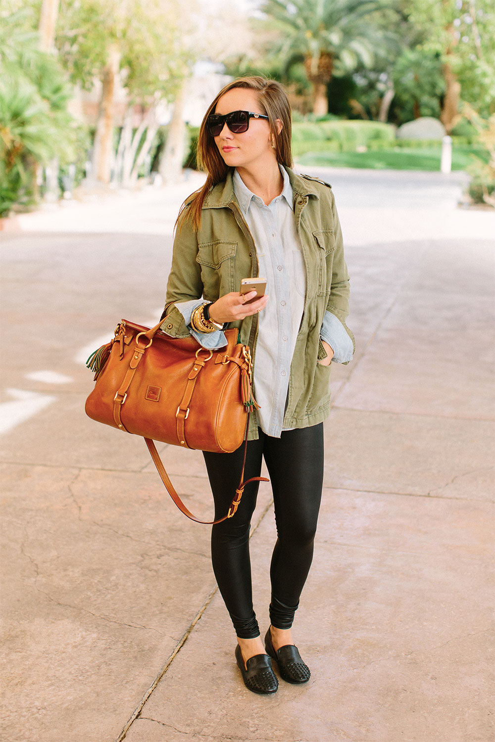 denim shirt outfit