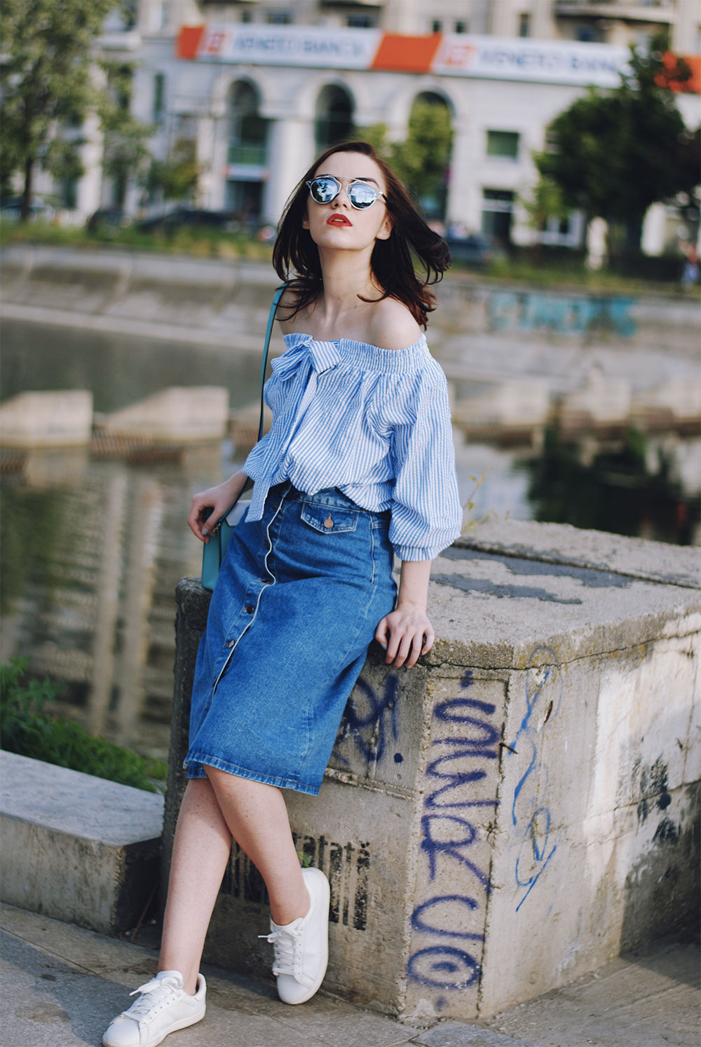 off the shoulder top