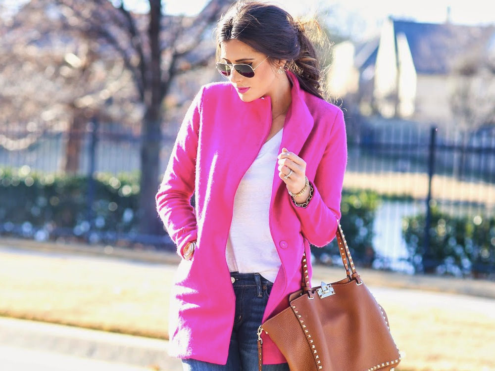 pink daily outfit ideas