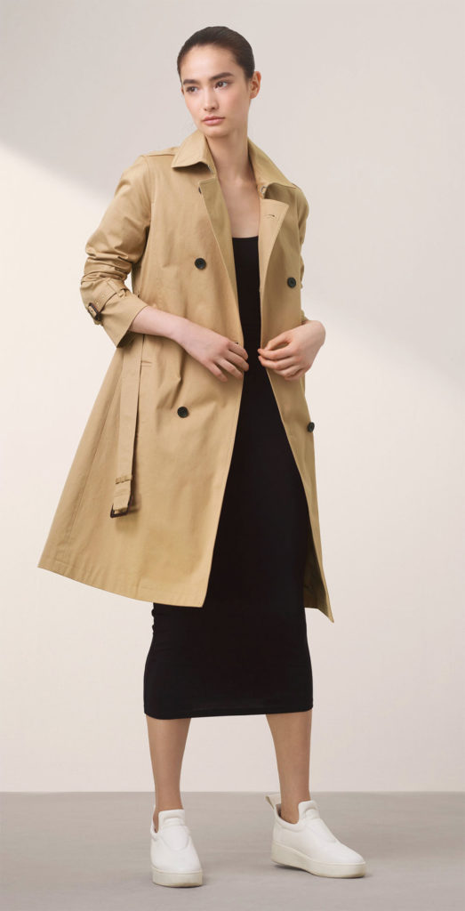 trench coat daily outfit