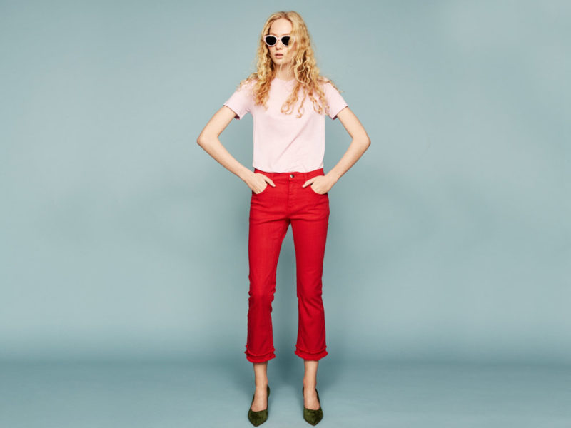 red trousers outfits