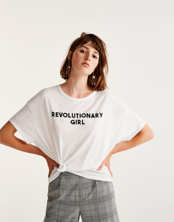 slogan tee