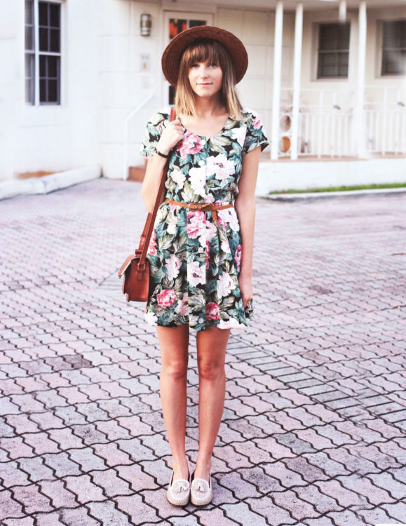 straw hat dresses