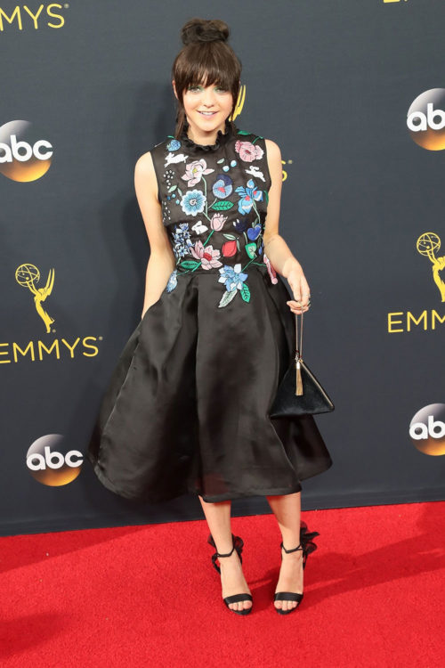 Maisie Williams Floral Dress