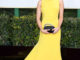 Maisie Williams Yellow Dress