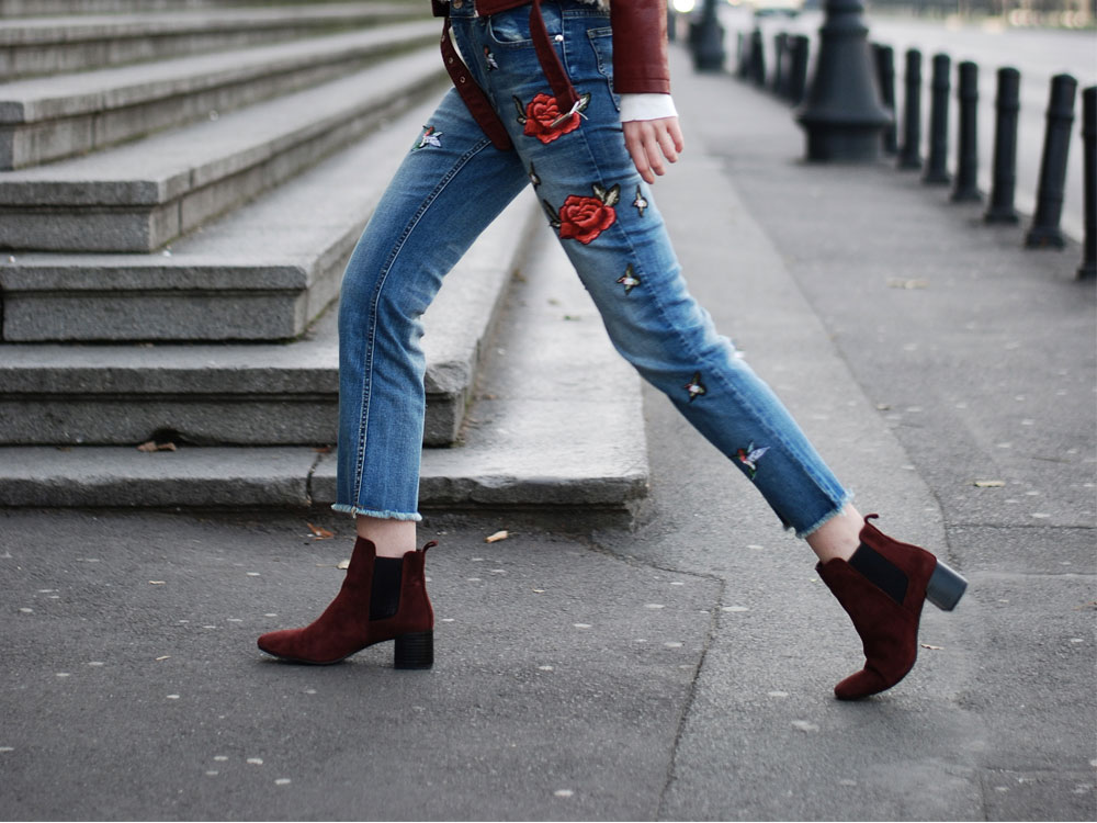 red boots outfit