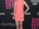 anne hathaway with pink mini dress