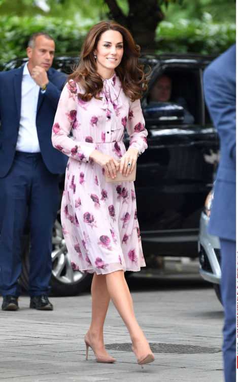 kate middleton floral dress outfit